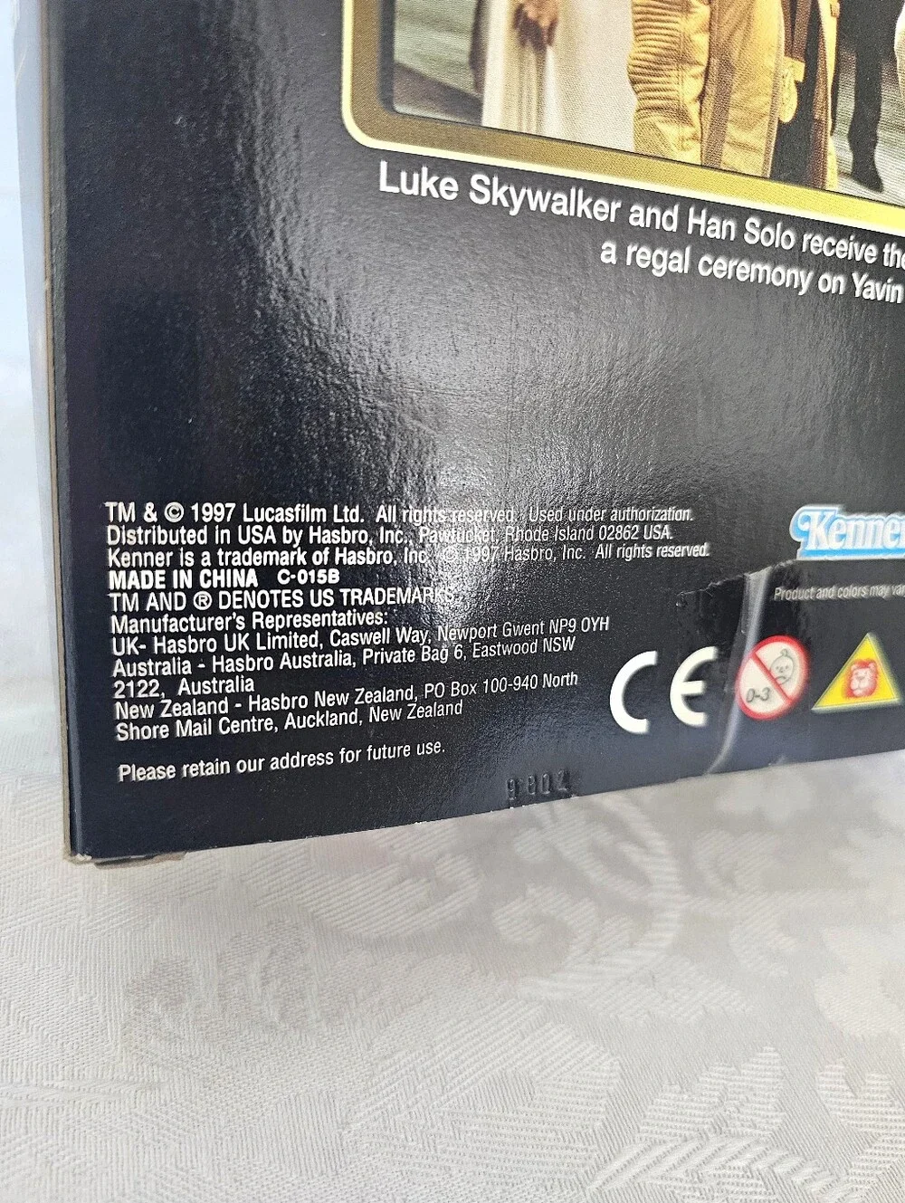 1997 Star Wars Luke Skywalker Collectible Action Figure -Unopened Box!